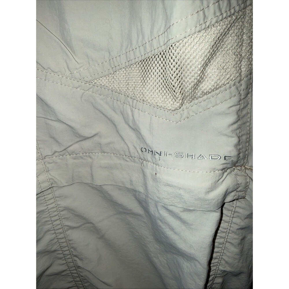Columbia PFG Mens Lightweight Fishing Pants Beige Size XL Zip Off Convertible - Picture 2 of 10